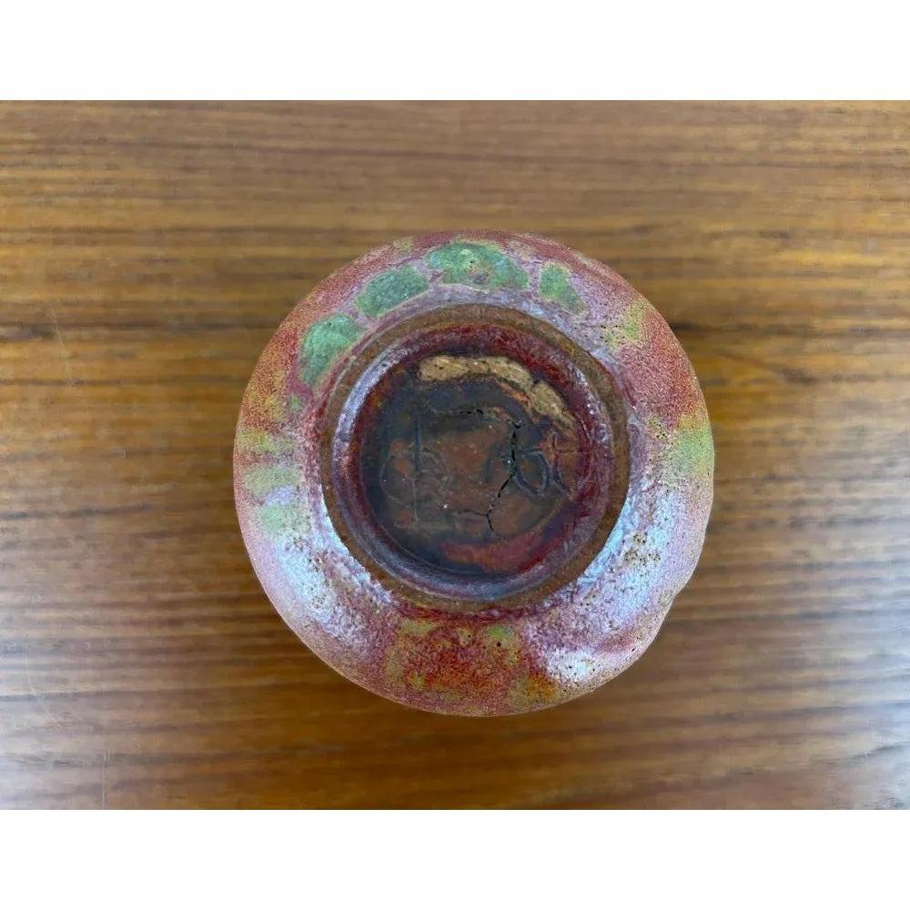 Mid-Century German Brutalist Studio Pottery Vase by Lu and Gerd Grove, 1968 For Sale 4