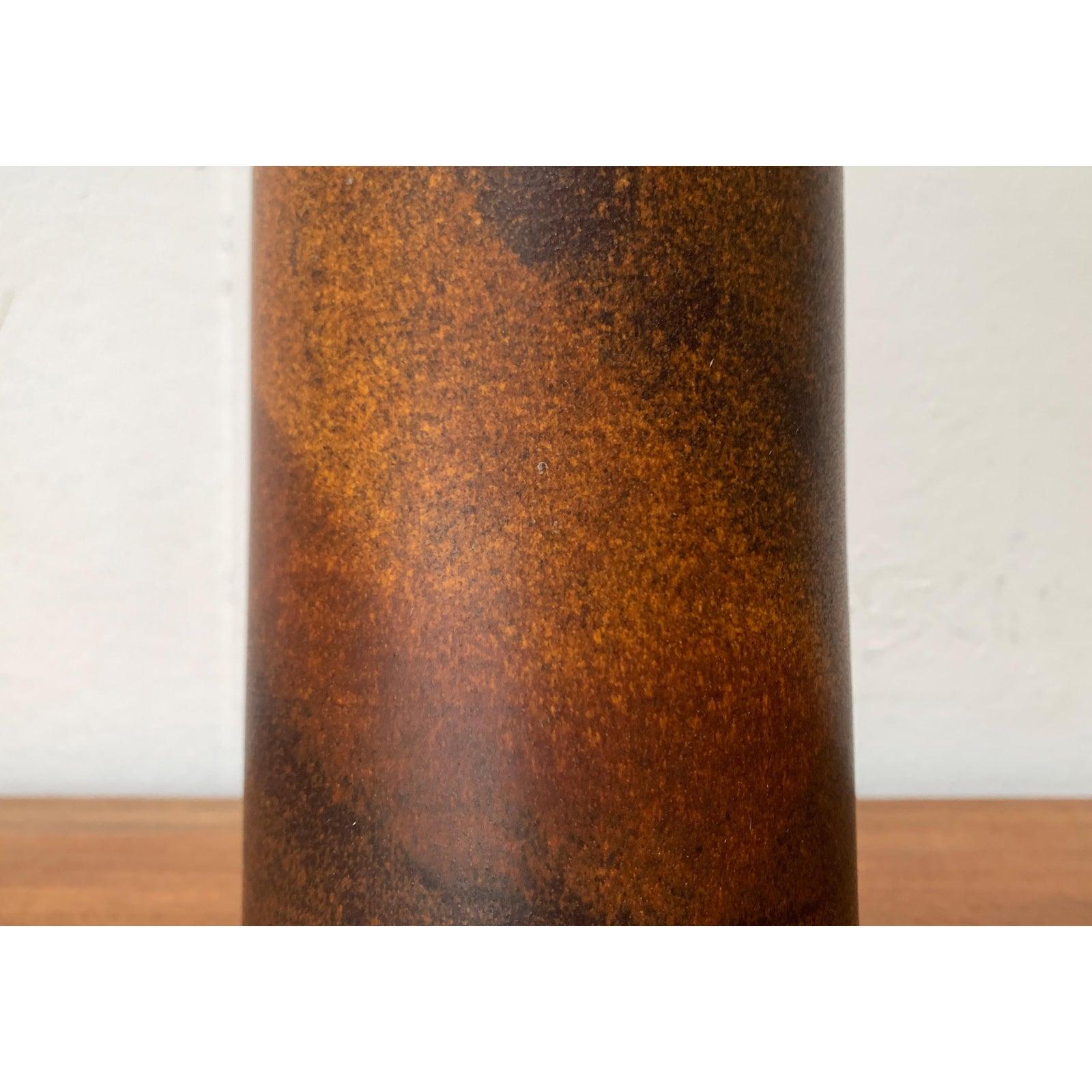 Mid-Century German Brutalist Vase from Allgäuer Keramik, 1960s In Excellent Condition For Sale In Hamburg, DE