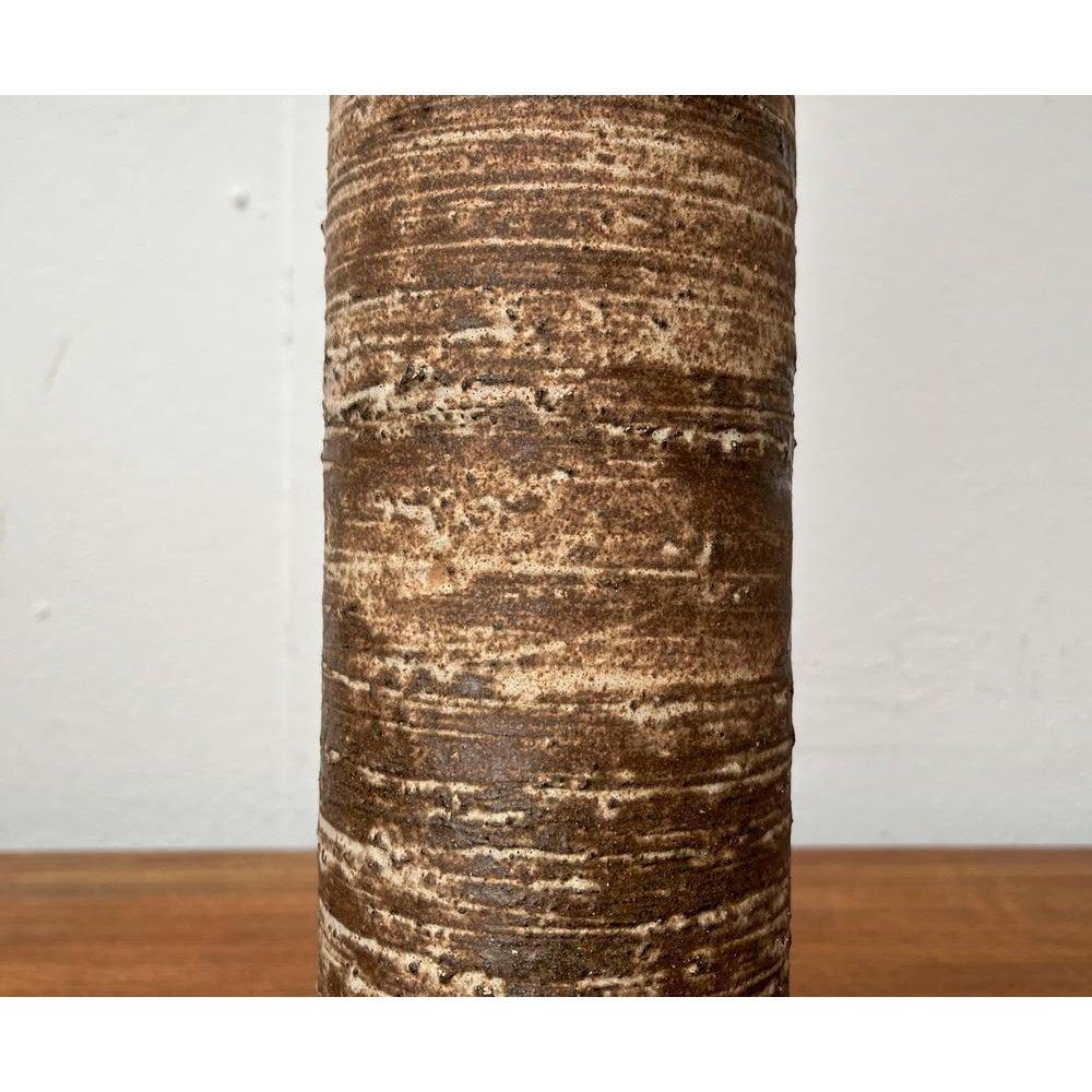 Mid-Century German Brutalist Vase from Krösselbach Keramik, 1960s In Excellent Condition For Sale In Hamburg, DE