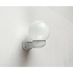 Mid-Century German Ceramic and Glass Wall Lamp from Siemens, 1950s