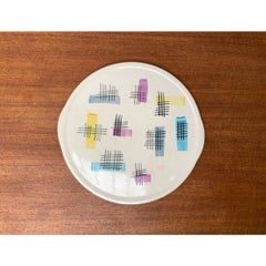 Mid-Century German Ceramic Cake Plate from Limburg, 1960s