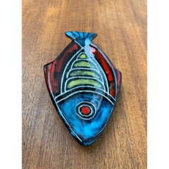 Mid-Century German Ceramic Fish Bowl, 1960s