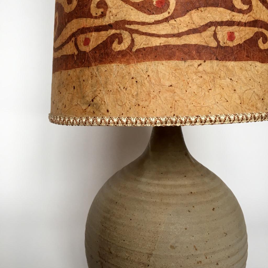 Midcentury German Ceramic Floor Lamp, 1960s For Sale 1