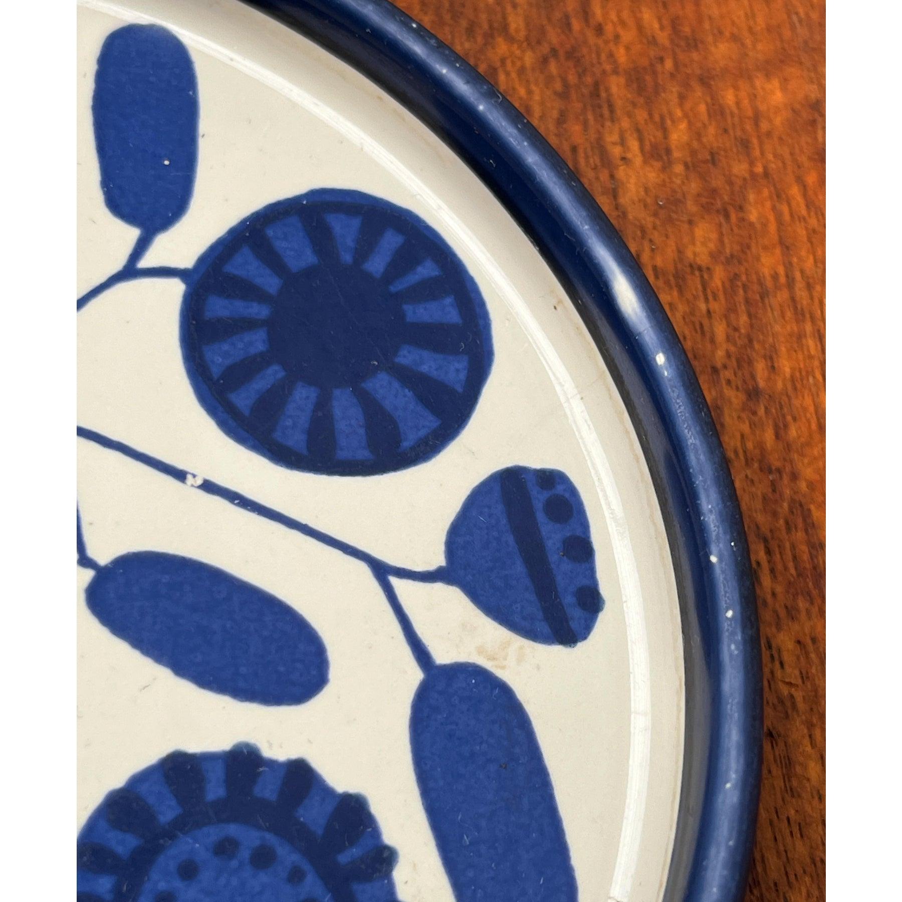 Mid-Century German Ceramic Stockholm Series Saucer from Melitta, 1960s (Keramik) im Angebot