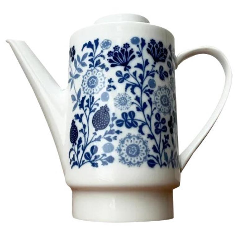 Deutsche Keramik-Tee- oder Kaffeekanne aus der Jahrhundertmitte, 1960er Jahre