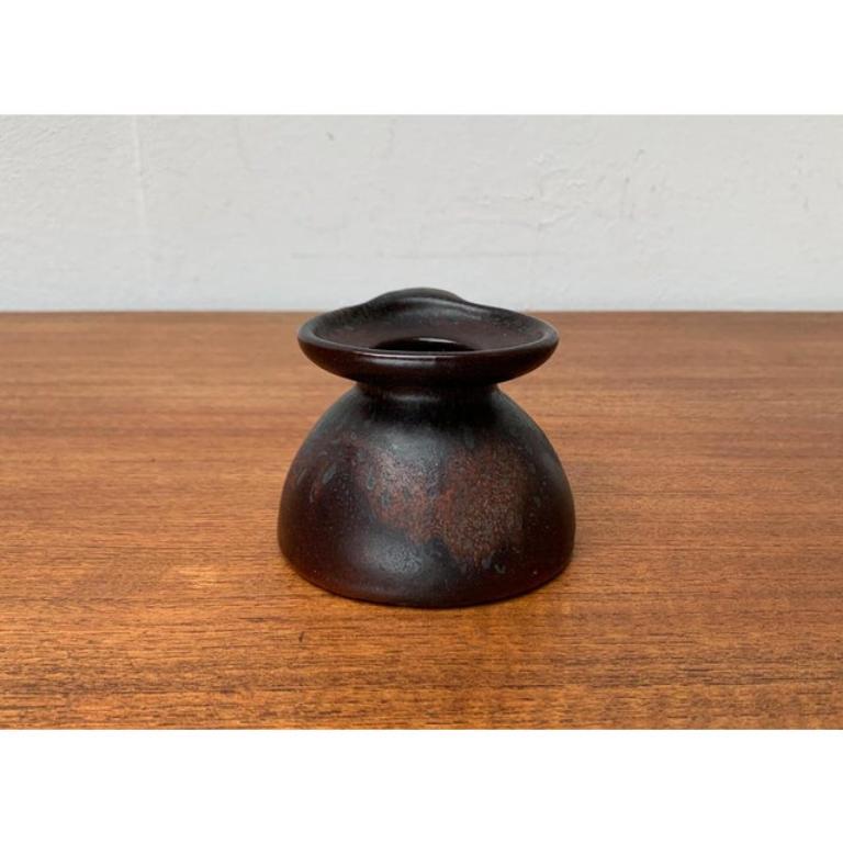 Tedesco Vaso in ceramica tedesca di metà secolo di Carsten Atelier, anni '60 in vendita