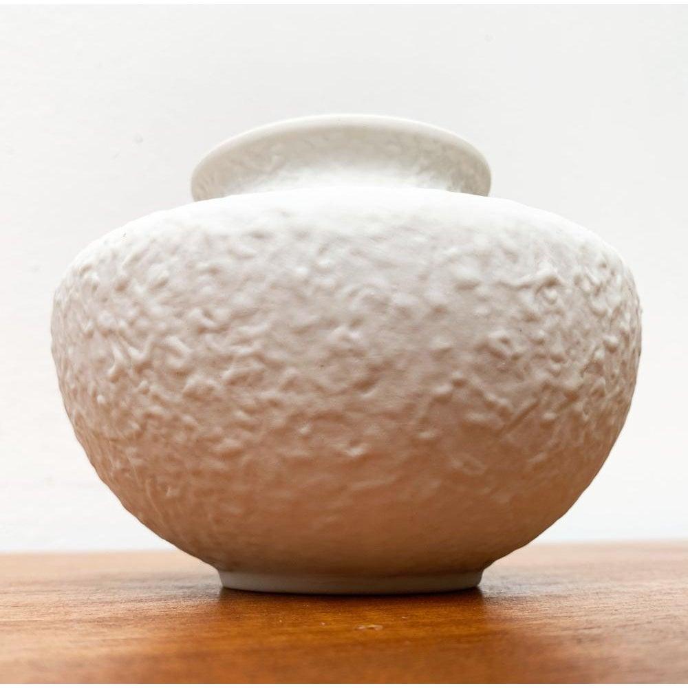 Vaso in ceramica tedesca di metà secolo della Porzellanfabrik Metzler & Ortloff, anni '60 in vendita 1