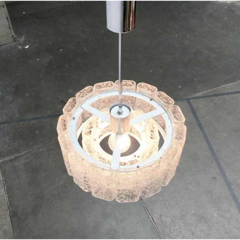 Mid-Century moderno Lampadario tedesco di metà secolo di Doria Leuchten, anni '60 in vendita