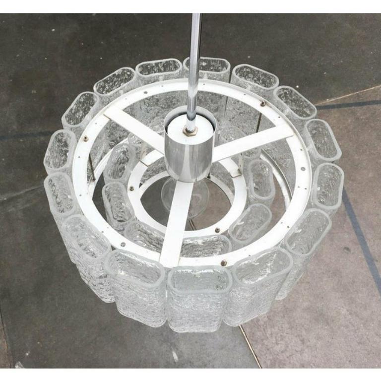 XX secolo Lampadario tedesco di metà secolo di Doria Leuchten, anni '60 in vendita