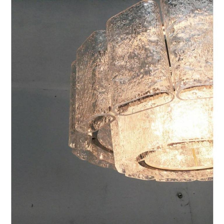 Lampadario tedesco di metà secolo di Doria Leuchten, anni '60 in vendita 1