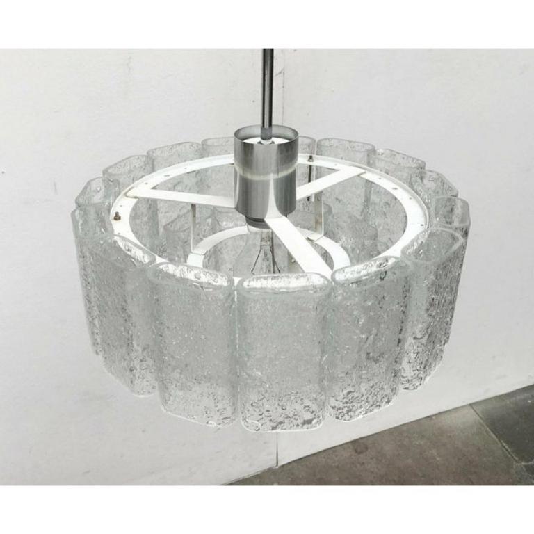 Lampadario tedesco di metà secolo di Doria Leuchten, anni '60 in vendita 2