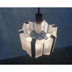 Deutscher Kronleuchter aus der Jahrhundertmitte von Kaiser Leuchten, 1960er Jahre