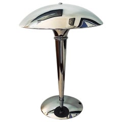 Retro MidCentury German Chrome Desk Lamp