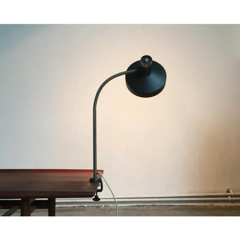 Lampada da tavolo a morsetto tedesca di metà secolo di Kaiser Idell / Kaiser Leuchten, anni '60 in vendita 5