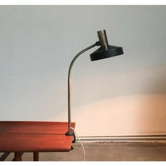 Lampada da tavolo a morsetto tedesca di metà secolo di Kaiser Idell / Kaiser Leuchten, anni '60