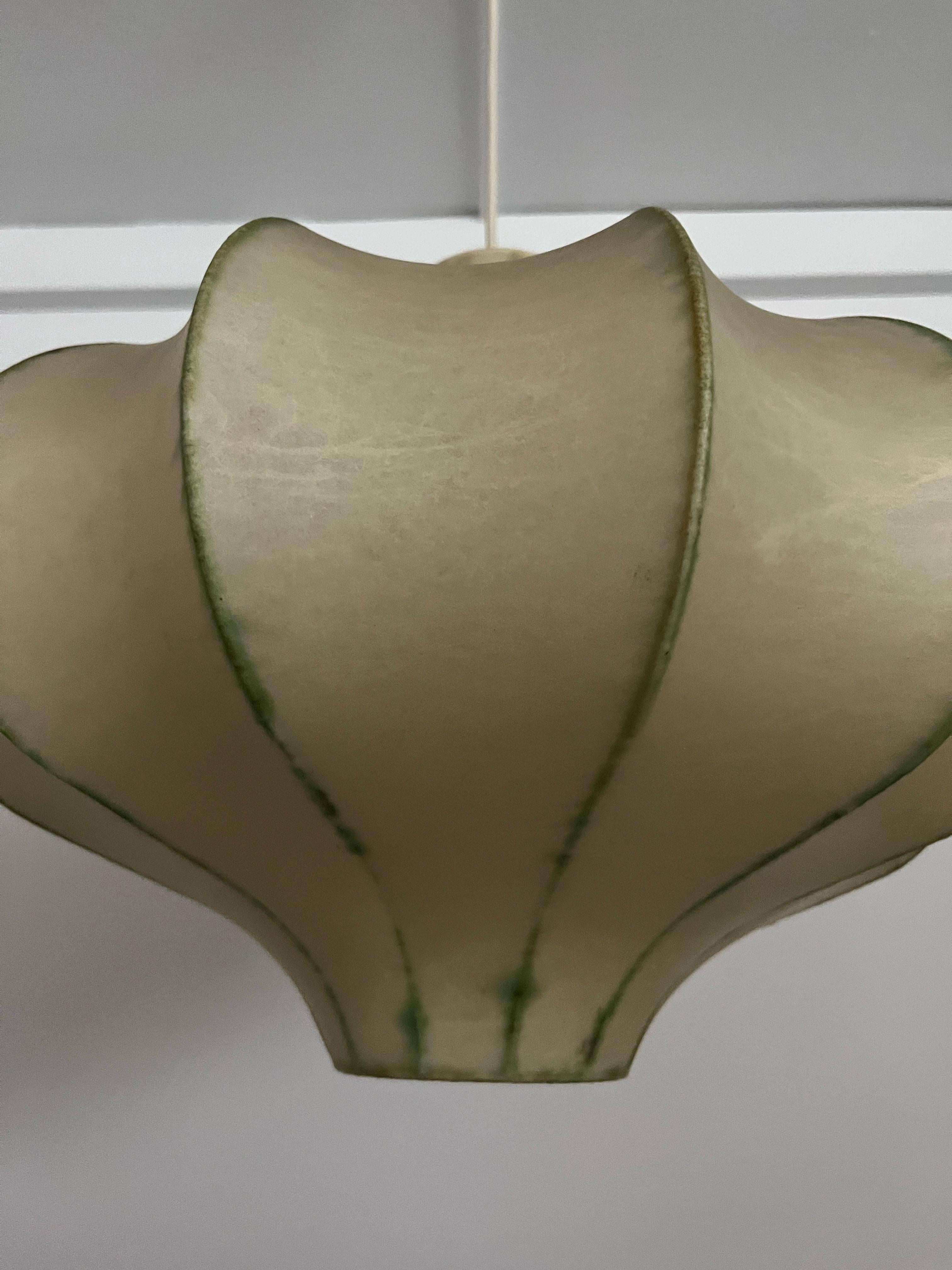 Deutscher „Cocoon“-Kronleuchter aus der Mitte des Jahrhunderts von Goldkant Leuchten, 1970er Jahre im Angebot 6