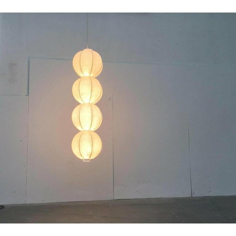 Lampada a sospensione Cocoon di Friedel Wauer, Germania, 1960 in vendita 4