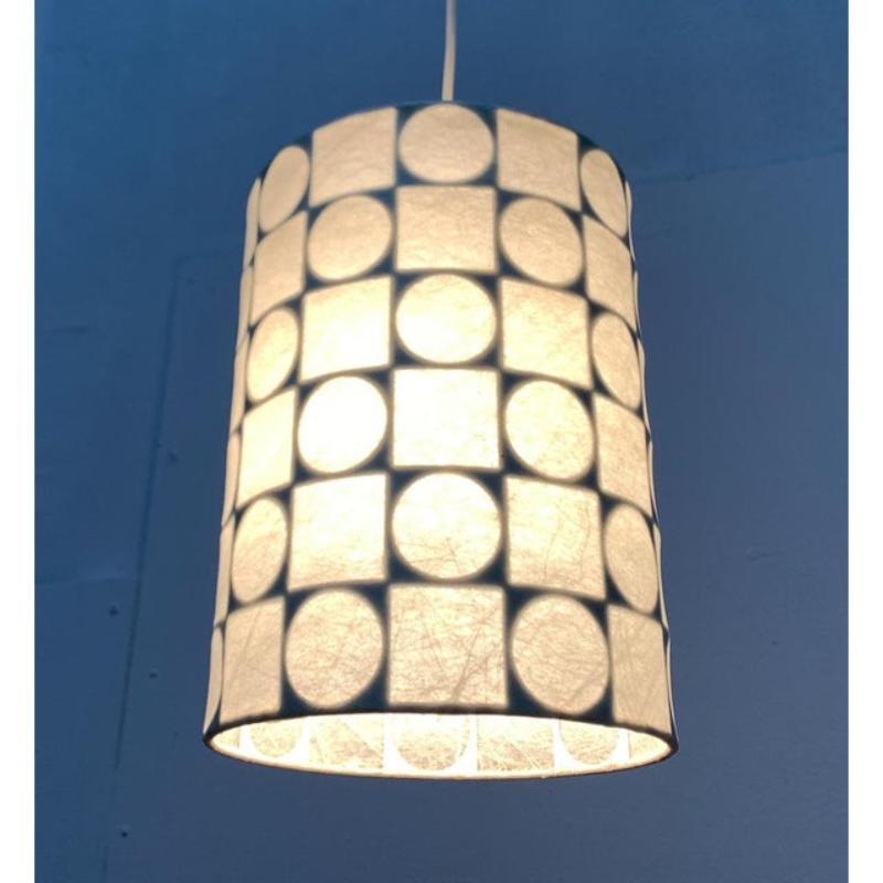 Mid-Century Modern Mid-Century German Cocoon Pendant Lamp by Friedel Wauer, 1960s For Sale