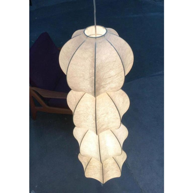 Lampada a sospensione Cocoon di Friedel Wauer, Germania, 1960 In condizioni ottime in vendita a Hamburg, DE