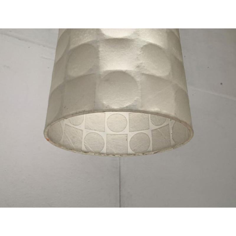 Metal Mid-Century German Cocoon Pendant Lamp by Friedel Wauer, 1960s For Sale