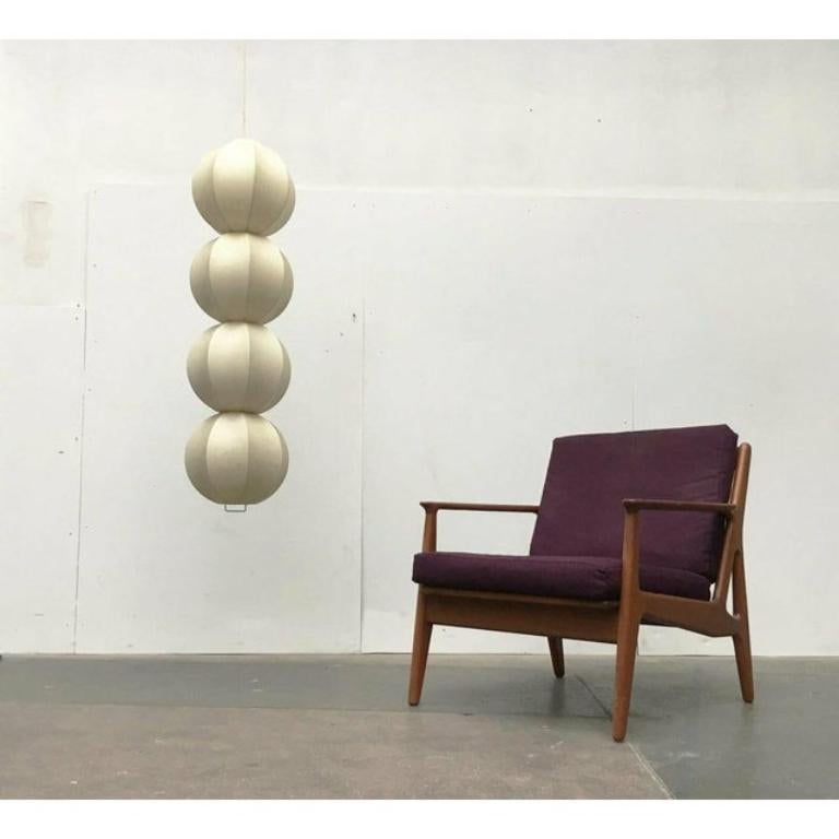 Lampada a sospensione Cocoon di Friedel Wauer, Germania, 1960 in vendita 2