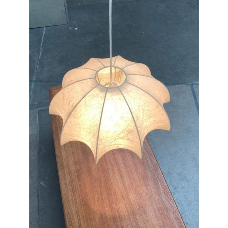 Lampada a sospensione Cocoon di Friedel Wauer per Goldkant, anni '60, Germania, metà secolo. in vendita 2