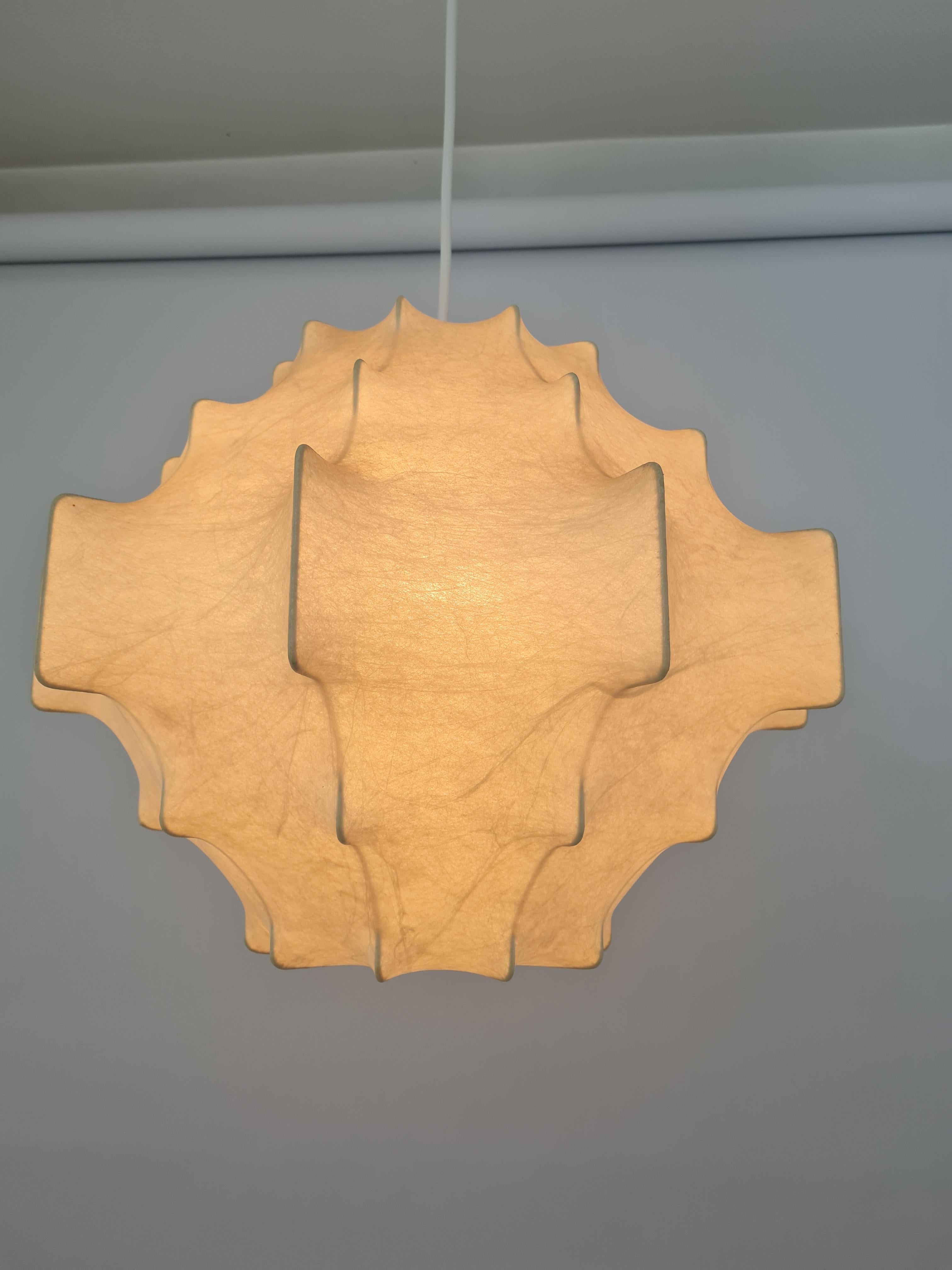 Lampada a sospensione Cocoon di Goldkant Leuchten, Germania, metà secolo, 1960 in vendita 3