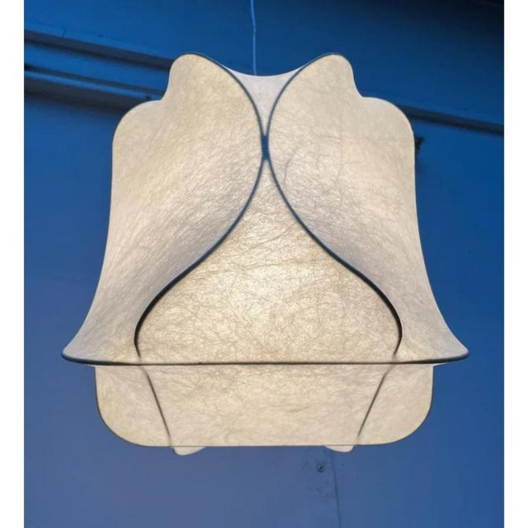 Mid-Century moderno Lampada a sospensione Cocoon di Goldkant Leuchten, Germania, metà secolo, 1960 in vendita