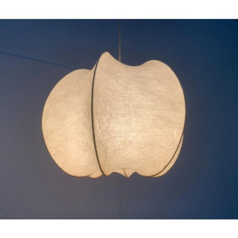 Tedesco Lampada a sospensione Cocoon di Goldkant Leuchten, Germania, metà secolo, 1960 in vendita