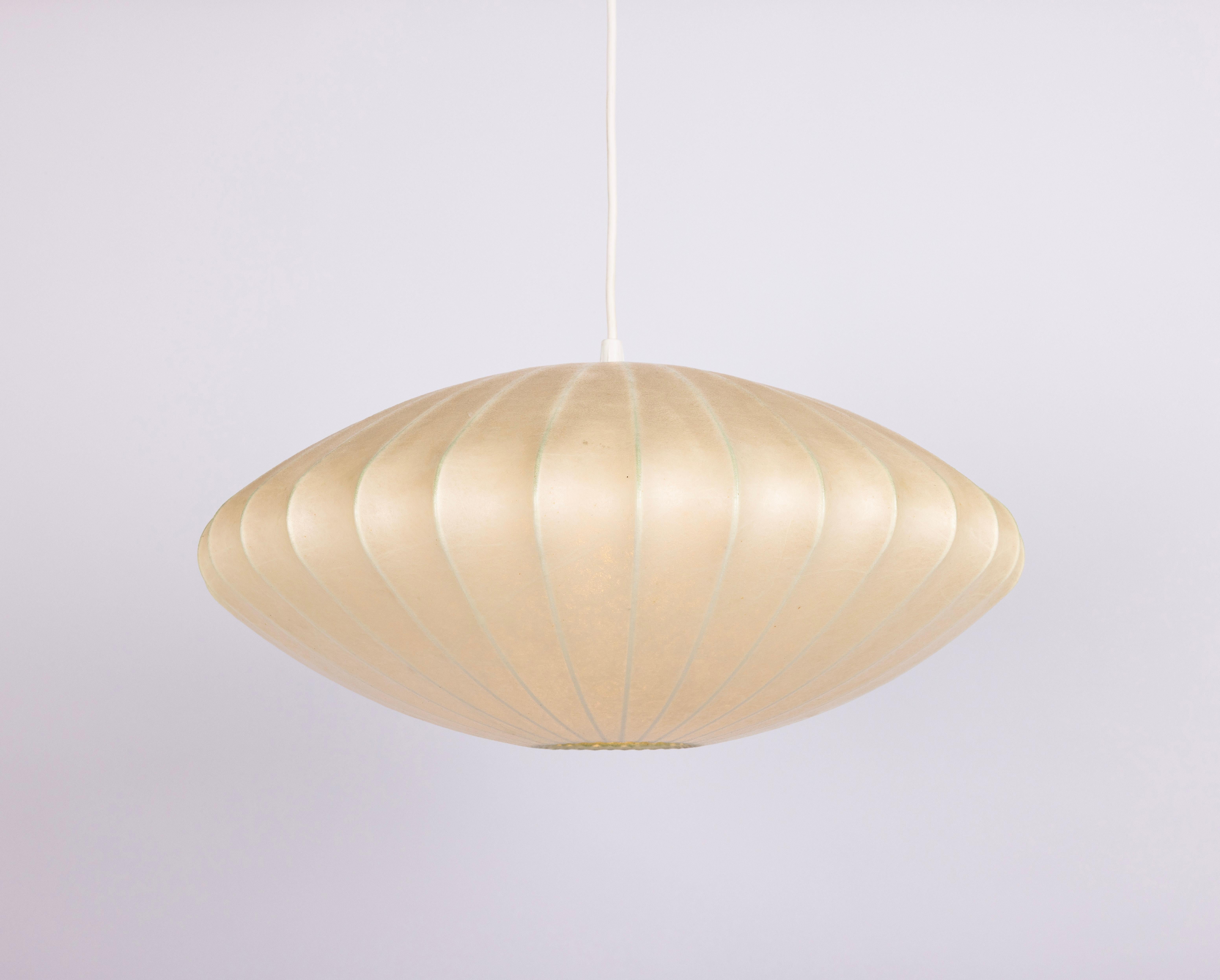 Lampada a sospensione Cocoon di Goldkant Leuchten, Germania, metà secolo, 1960 In condizioni buone in vendita a Aachen, NRW