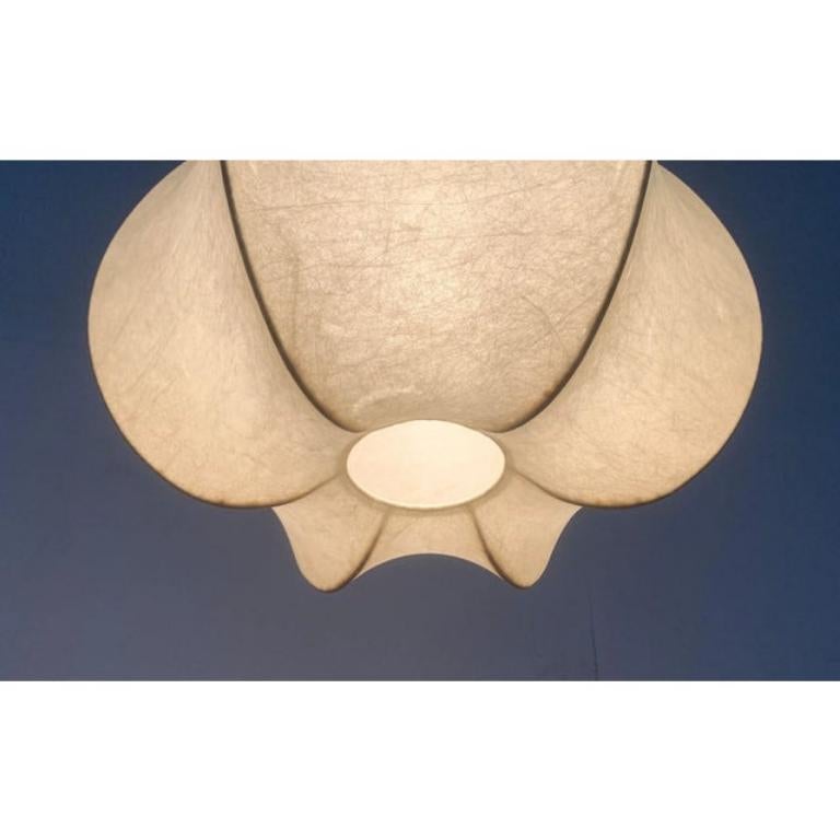 Metallo Lampada a sospensione Cocoon di Goldkant Leuchten, Germania, metà secolo, 1960 in vendita