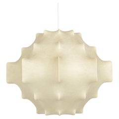 Mid-Century German Cocoon Pendant Lamp from Goldkant Leuchten, 1960s