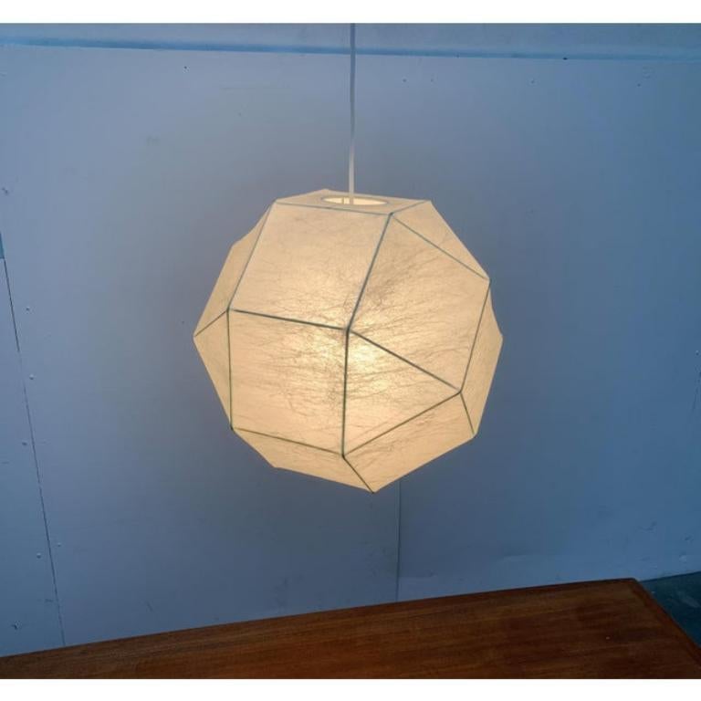 Lampada a sospensione Cocoon tedesca di metà secolo di Goldkant Leuchten, Wuppertal in vendita 4