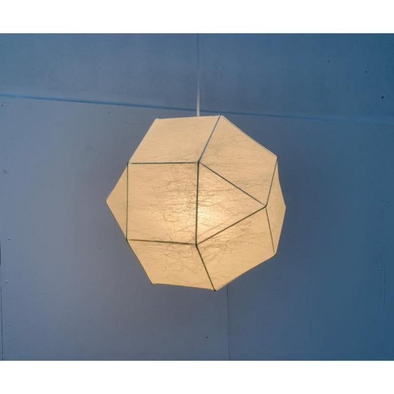 Lampada a sospensione Cocoon tedesca di metà secolo di Goldkant Leuchten, Wuppertal in vendita 5