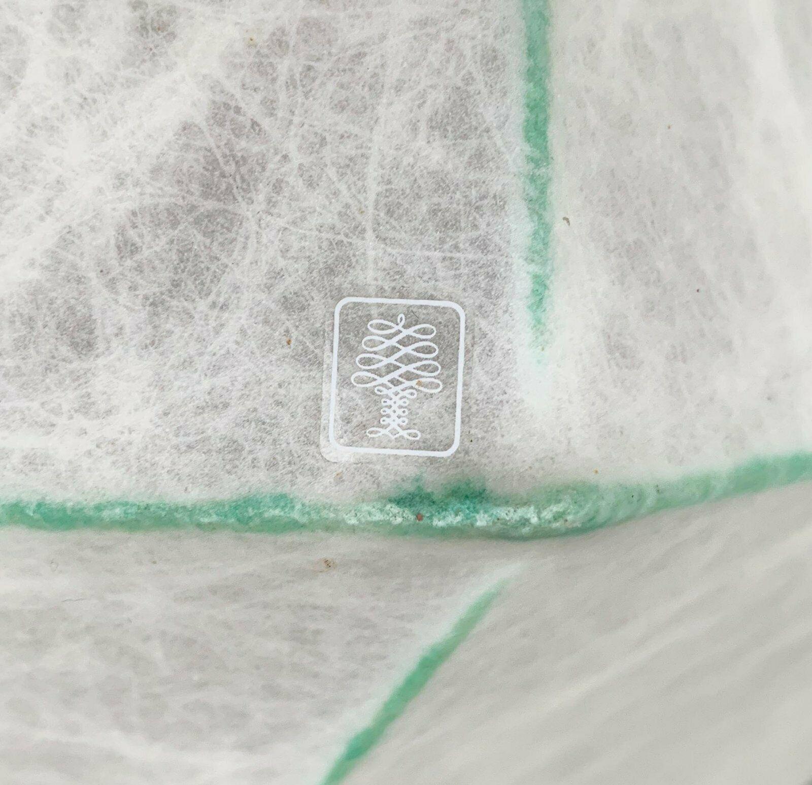 Deutsche Cocoon-Pendelleuchte aus der Mitte des Jahrhunderts von Goldkant Leuchten, Wuppertal im Angebot 10