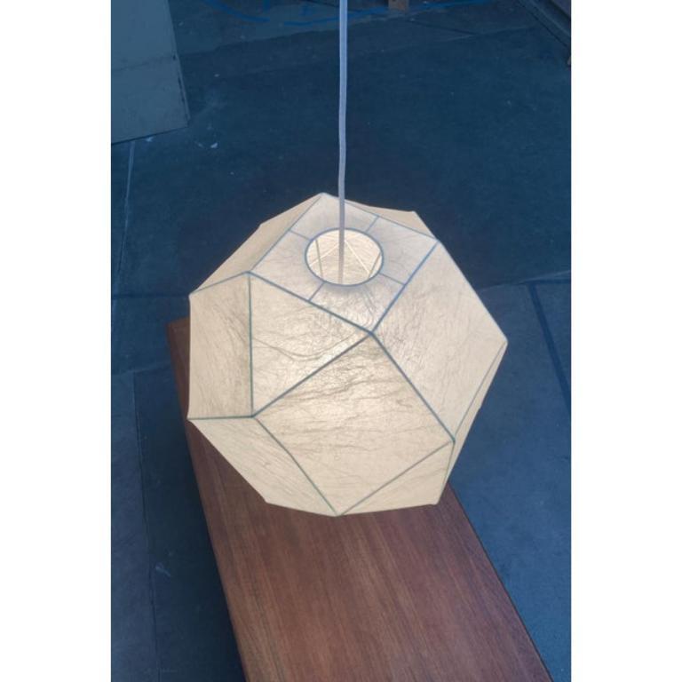 Lampada a sospensione Cocoon tedesca di metà secolo di Goldkant Leuchten, Wuppertal In condizioni ottime in vendita a Hamburg, DE