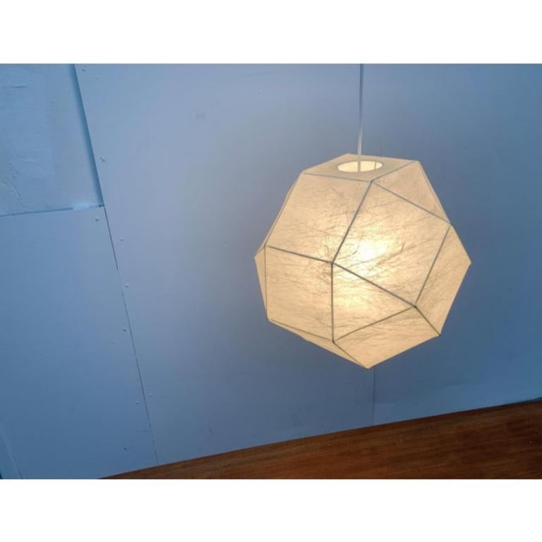 Lampada a sospensione Cocoon tedesca di metà secolo di Goldkant Leuchten, Wuppertal in vendita 1