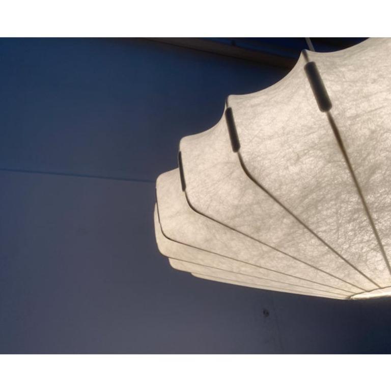 Mid-Century moderno Lampada a sospensione Cocoon di Goldkant Lighting, Germania, metà secolo. in vendita