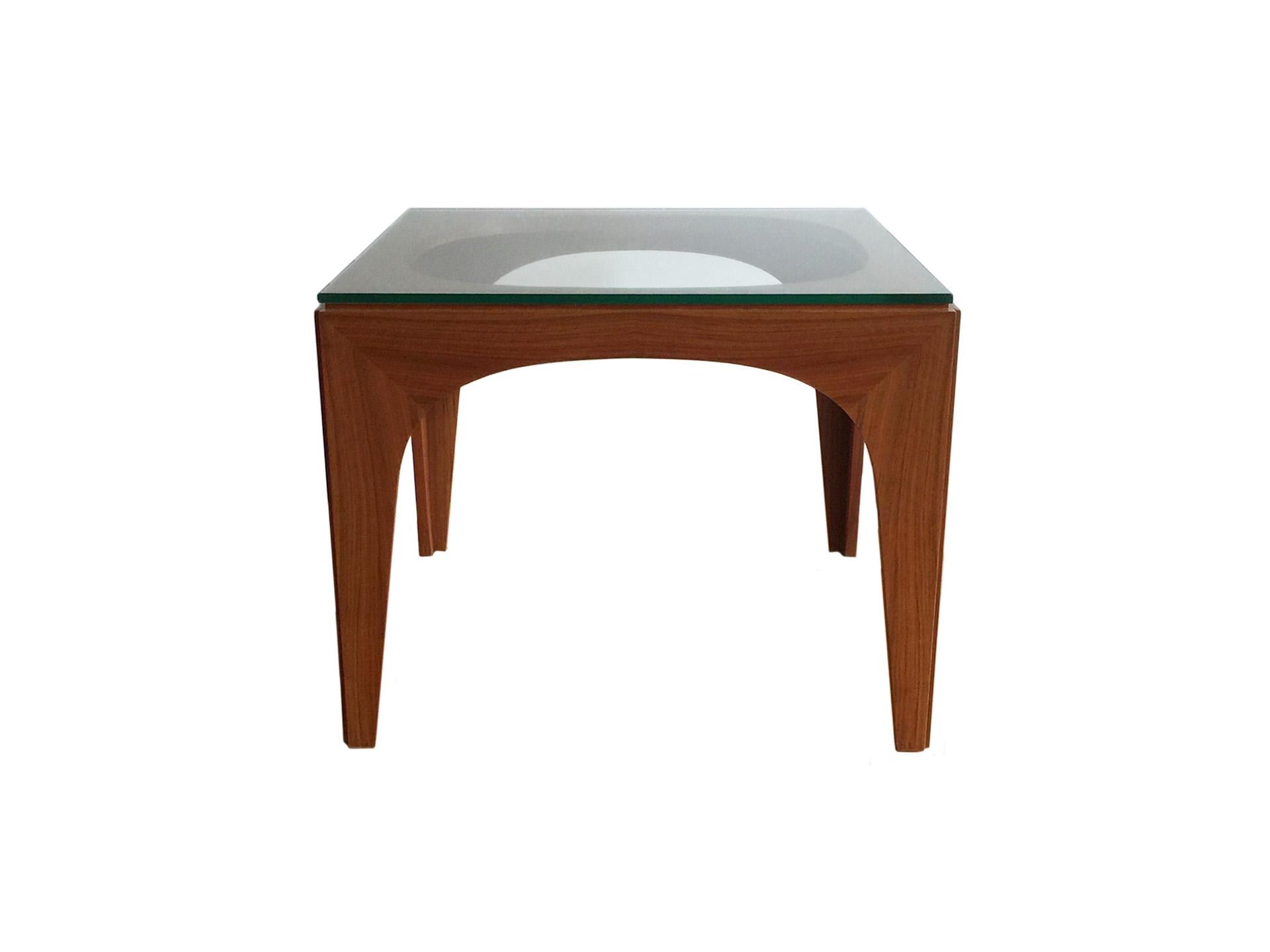 Glass Mid-Century German Coffee Table from Hohnert, 1960s For Sale