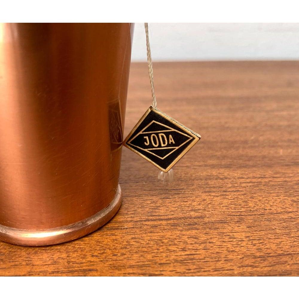 Vaso a caraffa in Cooper e teak della Germania di metà secolo di Joda, anni '50 in vendita 3