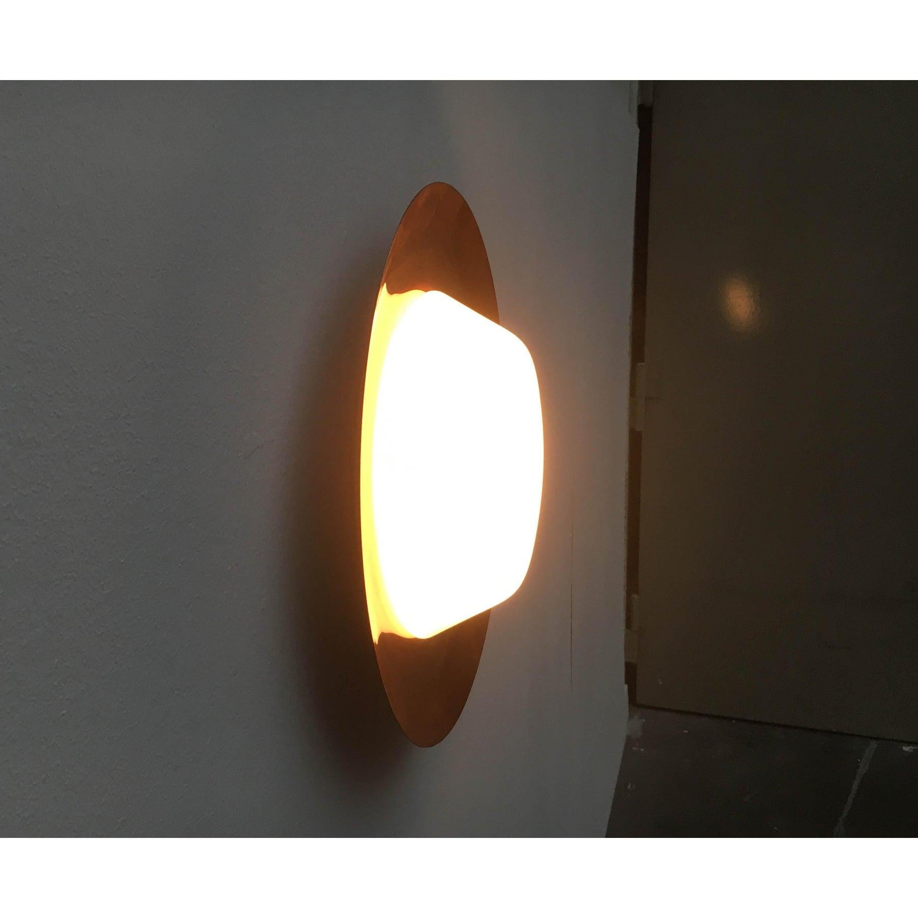 Lampada da soffitto in rame tedesca di metà secolo di BUR, Bünte & Remmler, anni '60 in vendita 3