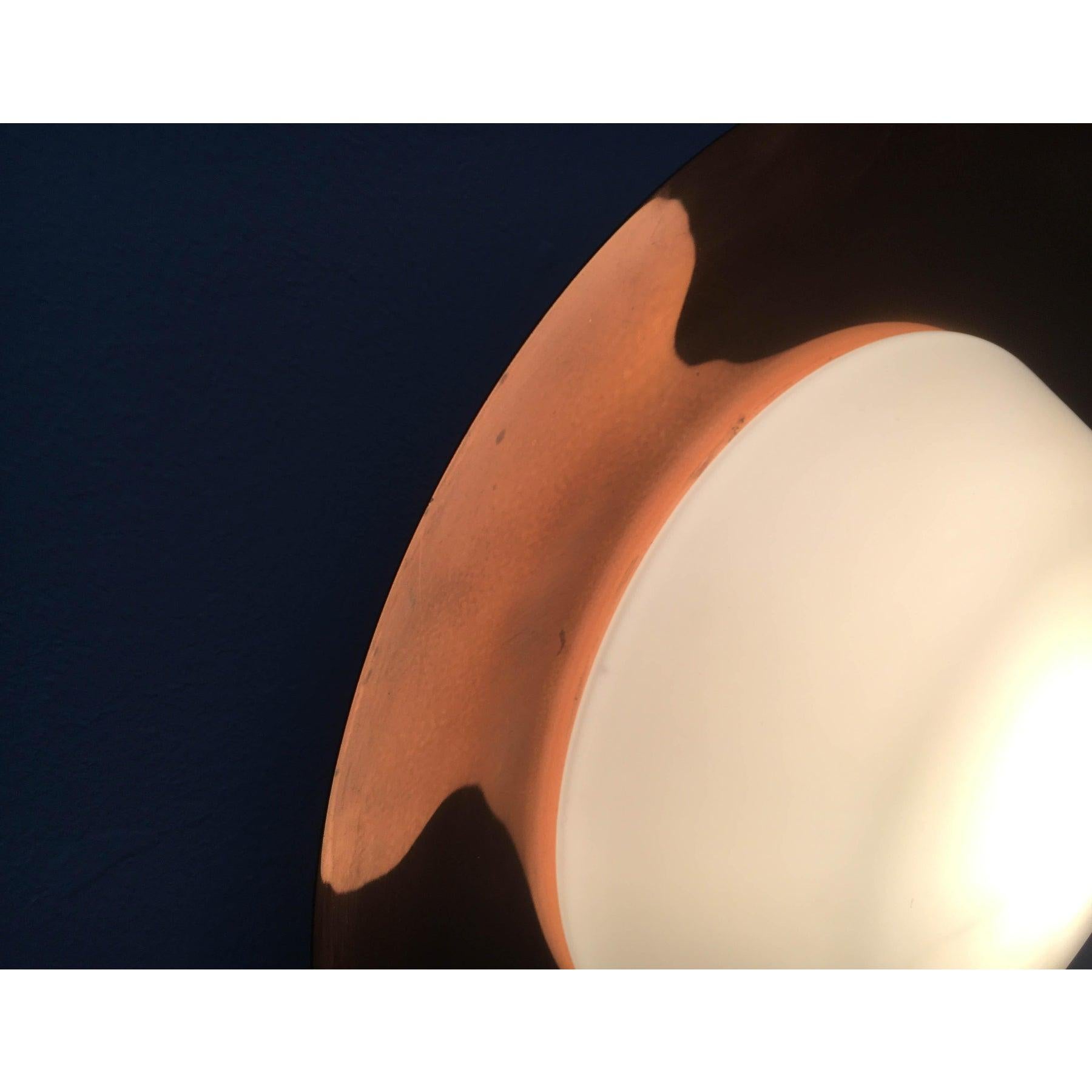 Lampada da soffitto in rame tedesca di metà secolo di BUR, Bünte & Remmler, anni '60 in vendita 5