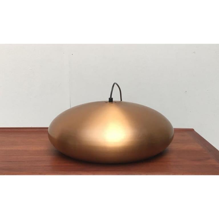 Mid-Century German Copper Pendant Lamp from Goldkant Leuchten, 1960s For Sale 4