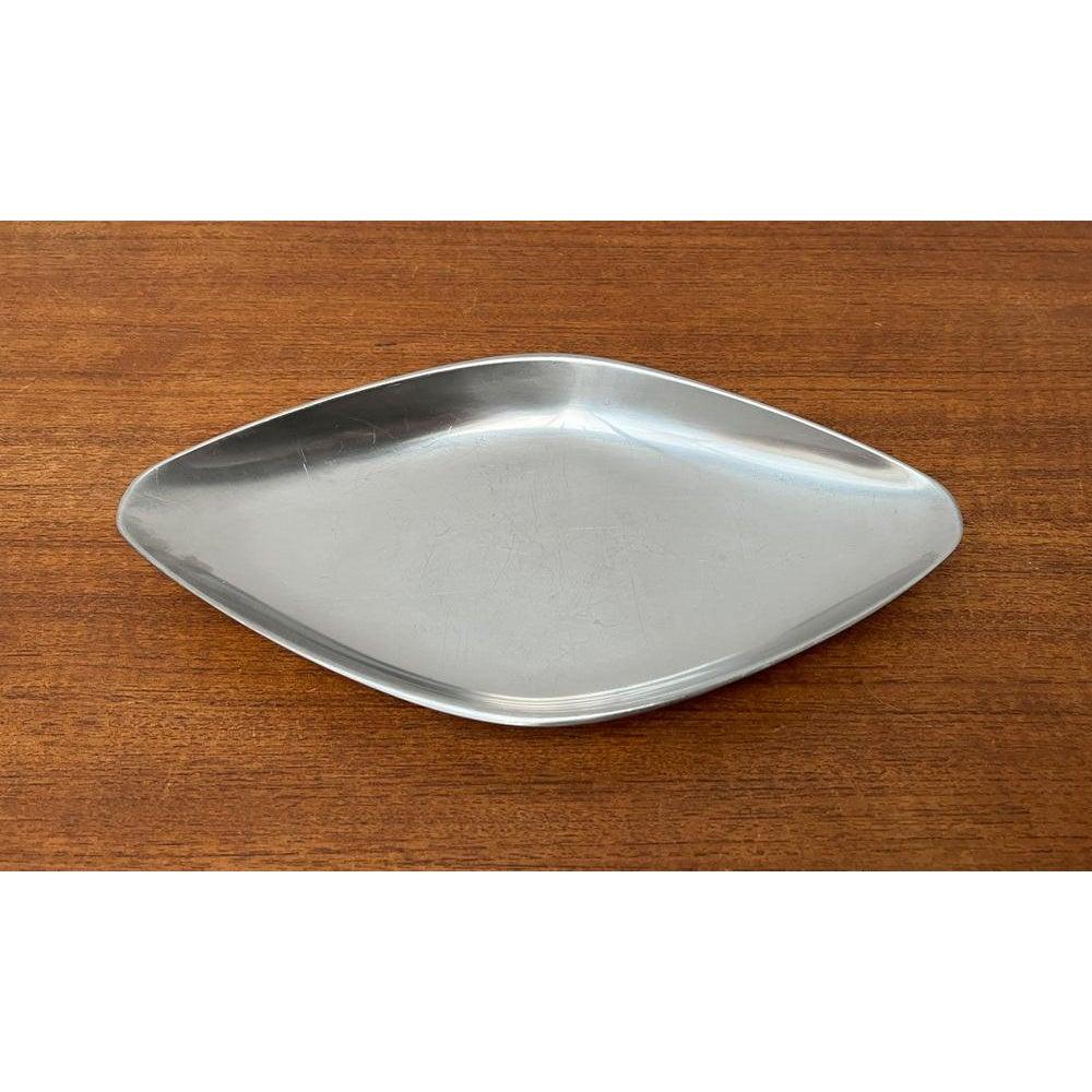 Mid-Century German Cromargan Plate from WMF, 1960s For Sale 5