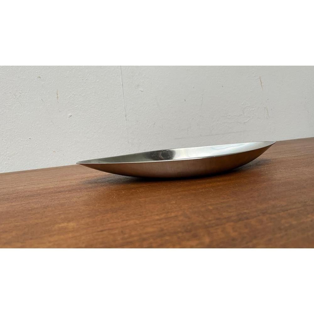 Mid-Century German Cromargan Plate from WMF, 1960s For Sale 6