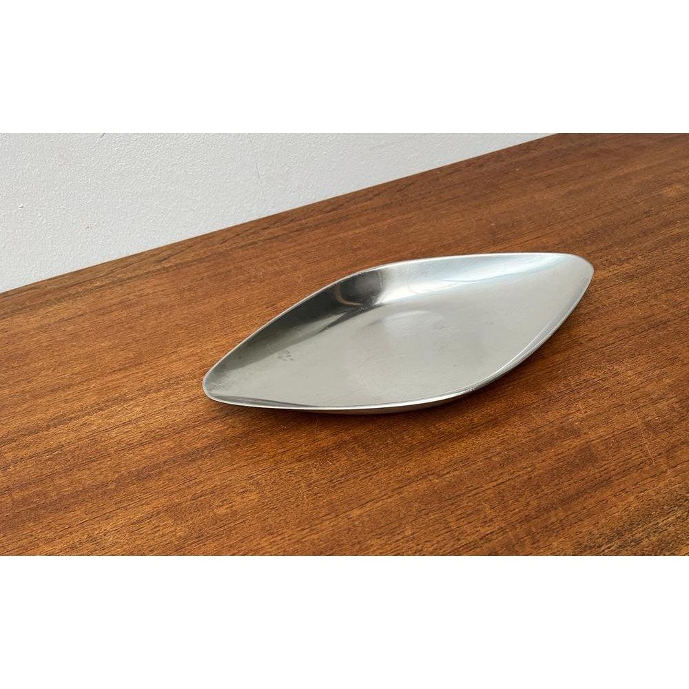 Mid-Century Modern Mid-Century German Cromargan Plate from WMF, 1960s For Sale