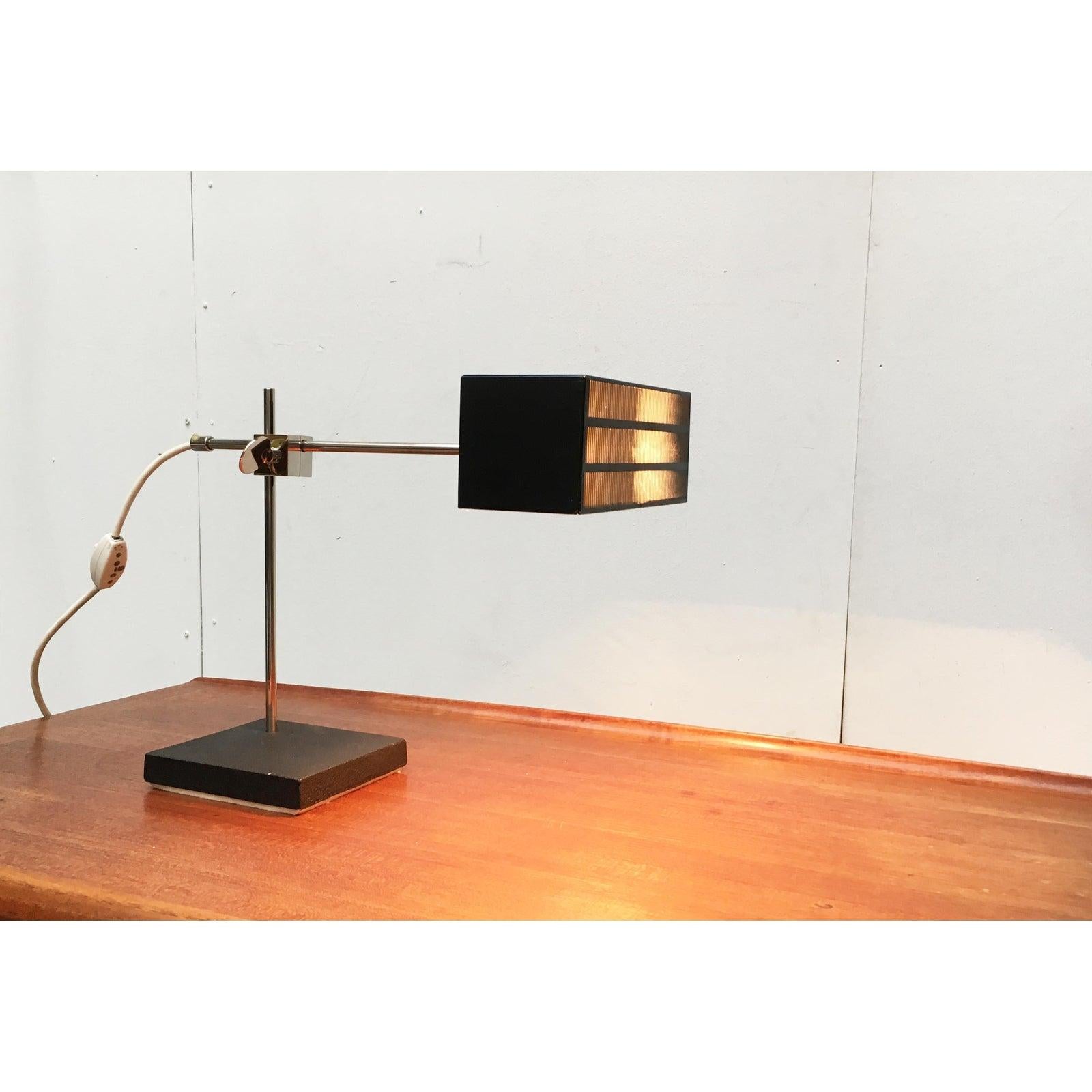 20ième siècle Lampe de table allemande du milieu du siècle en forme de flamant de BUR, Bünte & Remmler, années 1960 en vente