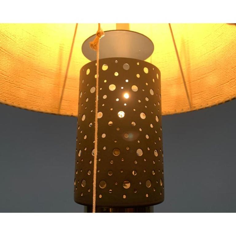 Metal Mid-Century German Floor Lamp by Ernest Igl for Hillebrand Lighting, 1960s For Sale