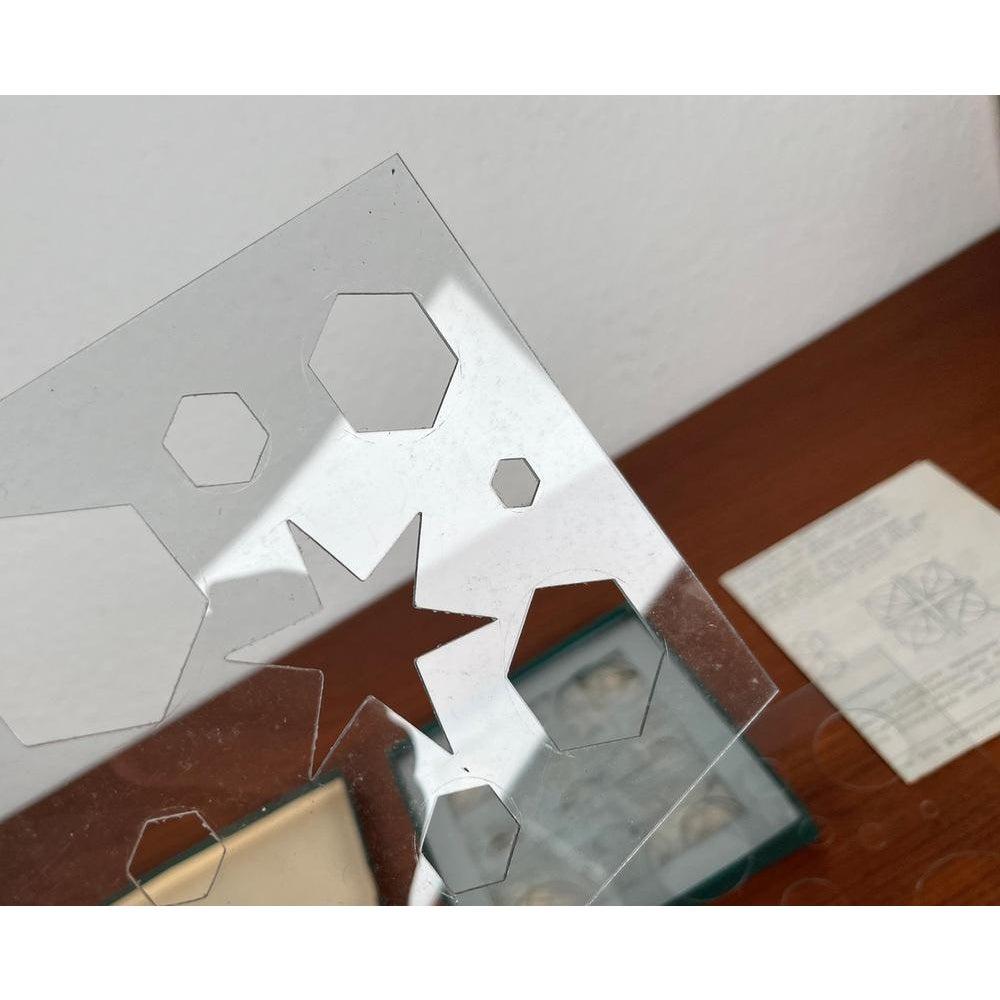 Set di stencil tedesco Form A e Farbe, metà secolo, 1960 in vendita 1