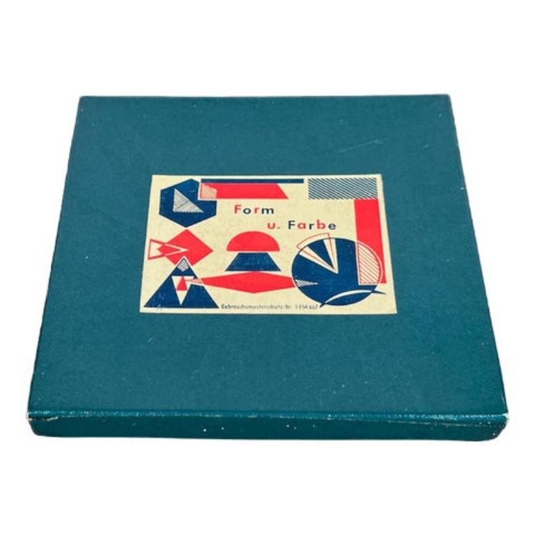 Mid-Century German Form Und Farbe Stencil Set, 1960s